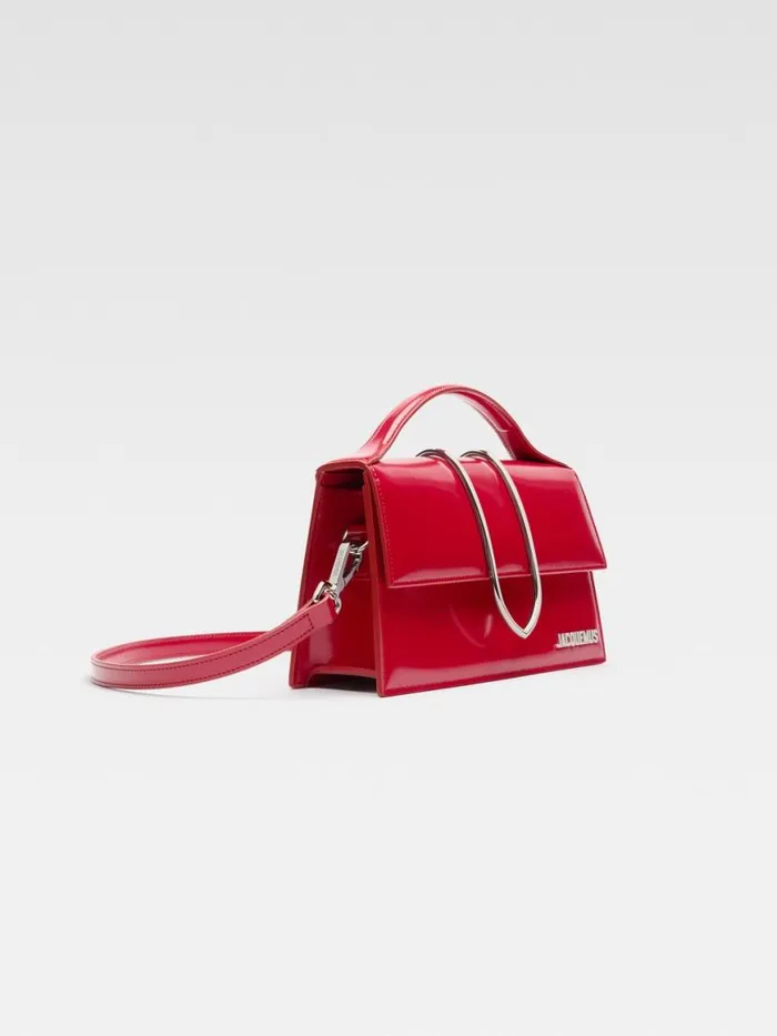 The Large Bambino Red Women JACQUEMUS Crossbody and Handbags The Large Bambino Red Women JACQUEMUS Crossbody and Handbags