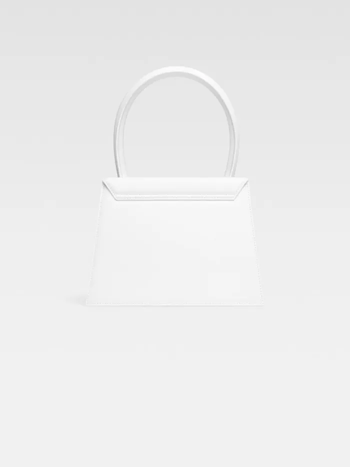 The Large Chiquito White Women JACQUEMUS Crossbody and Handbags The Large Chiquito White Women JACQUEMUS Crossbody and Handbags
