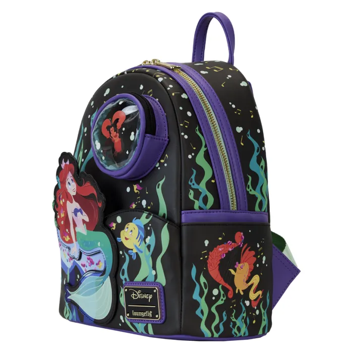The Little Mermaid 35th Anniversary Life Is The Bubbles Mini Backpack Unisex Loungefly Backpacks The Little Mermaid 35th Anniversary Life Is The Bubbles Mini Backpack Unisex Loungefly Backpacks
