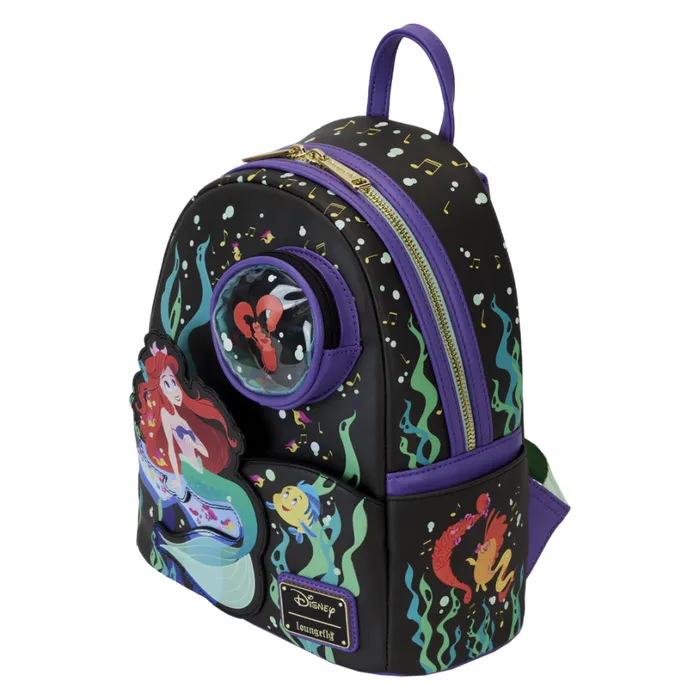The Little Mermaid 35th Anniversary Life Is The Bubbles Mini Backpack Unisex Loungefly Backpacks The Little Mermaid 35th Anniversary Life Is The Bubbles Mini Backpack Unisex Loungefly Backpacks