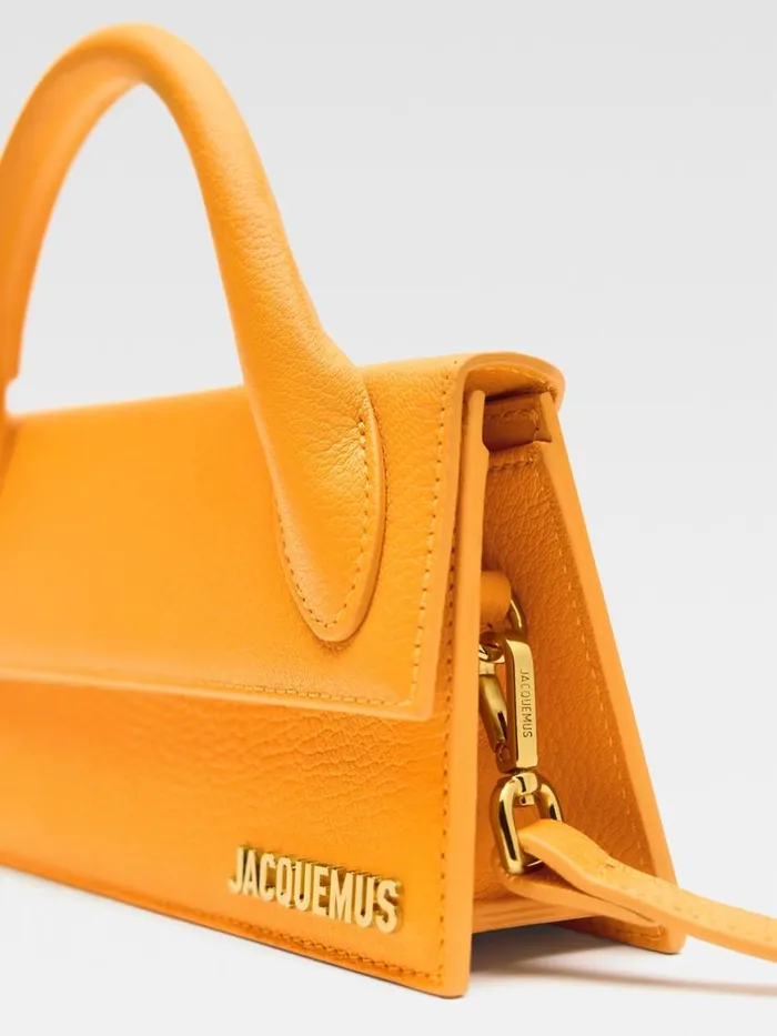 The Long Chiquito Dark Orange Women JACQUEMUS Crossbody and Handbags The Long Chiquito Dark Orange Women JACQUEMUS Crossbody and Handbags