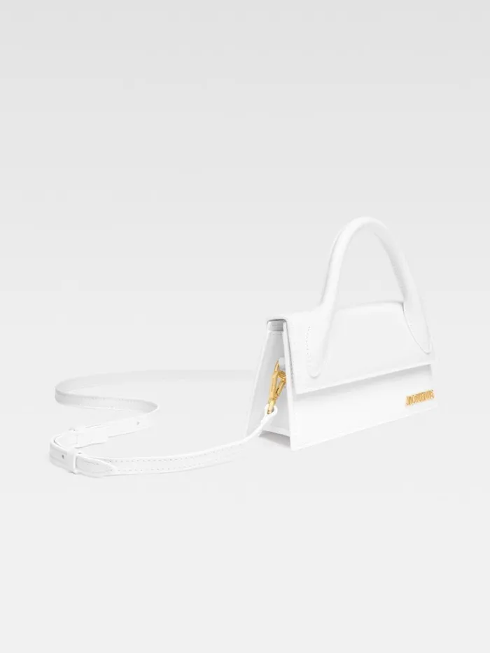 The Long Chiquito White Women JACQUEMUS Crossbody and Handbags The Long Chiquito White Women JACQUEMUS Crossbody and Handbags