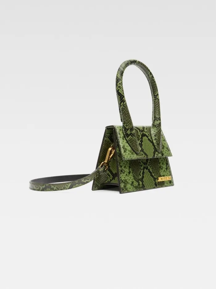 The Medium Chiquito Green Women JACQUEMUS Crossbody and Handbags The Medium Chiquito Green Women JACQUEMUS Crossbody and Handbags
