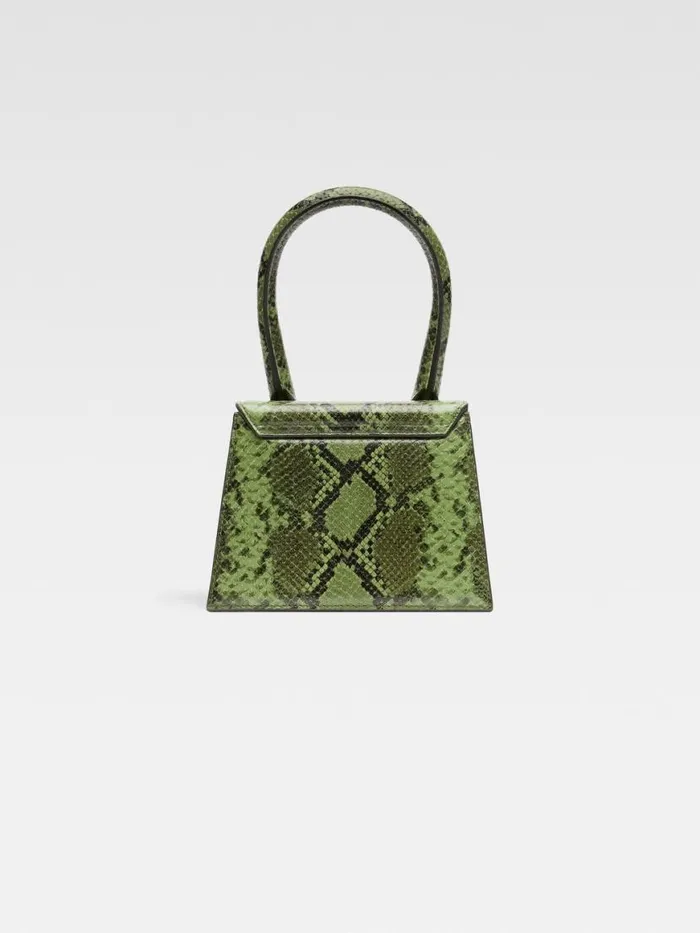 The Medium Chiquito Green Women JACQUEMUS Crossbody and Handbags The Medium Chiquito Green Women JACQUEMUS Crossbody and Handbags