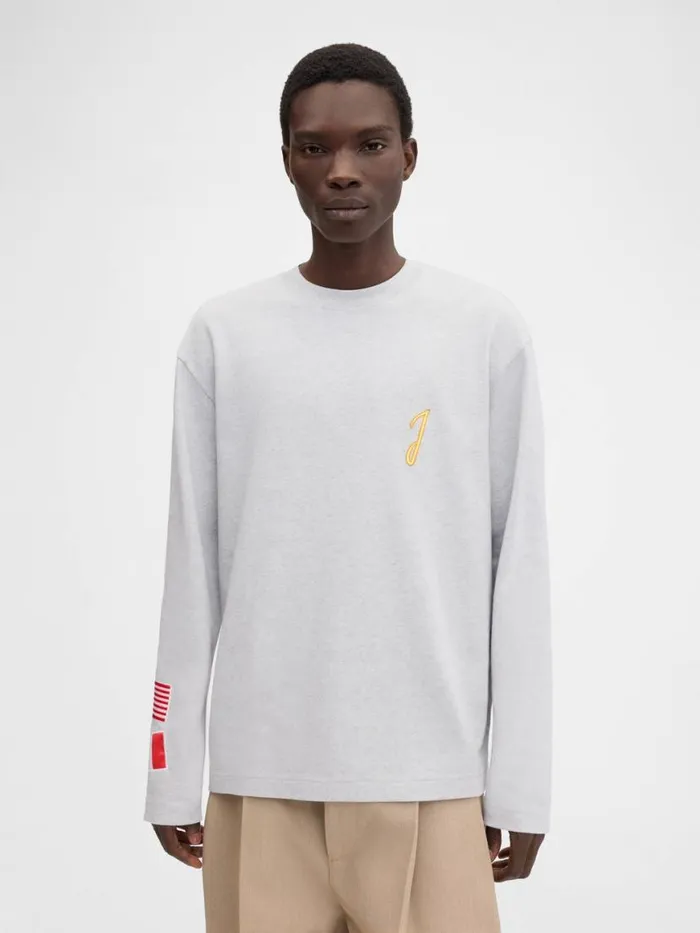 The New York Tshirt New York Adresse Grey WomenMen JACQUEMUS Tshirts