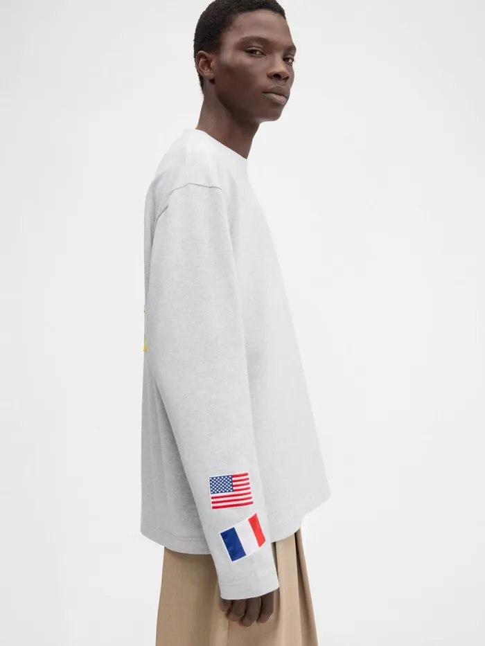 The New York Tshirt New York Adresse Grey WomenMen JACQUEMUS Tshirts The New York Tshirt New York Adresse Grey WomenMen JACQUEMUS Tshirts