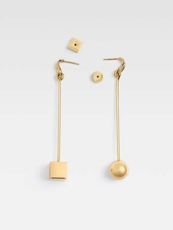 The Nodo Earrings Gold Women JACQUEMUS Jewellery The Nodo Earrings Gold Women JACQUEMUS Jewellery