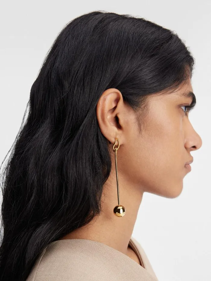The Nodo Earrings Gold Women JACQUEMUS Jewellery The Nodo Earrings Gold Women JACQUEMUS Jewellery