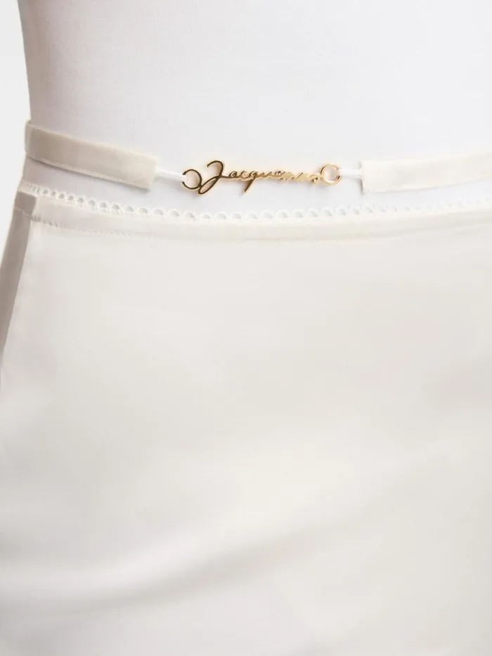 The Notte Skirt Offwhite Women JACQUEMUS Dresses and Skirts The Notte Skirt Offwhite Women JACQUEMUS Dresses and Skirts