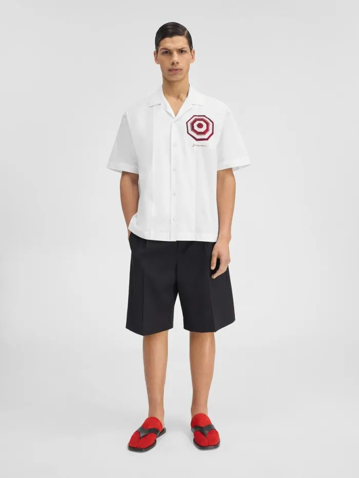 The Parasol Shirt Print Red Parasol Men JACQUEMUS Shirts