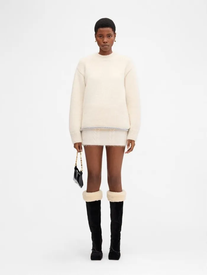 The Pavane Knit Offwhite WomenMen JACQUEMUS Knits The Pavane Knit Offwhite WomenMen JACQUEMUS Knits