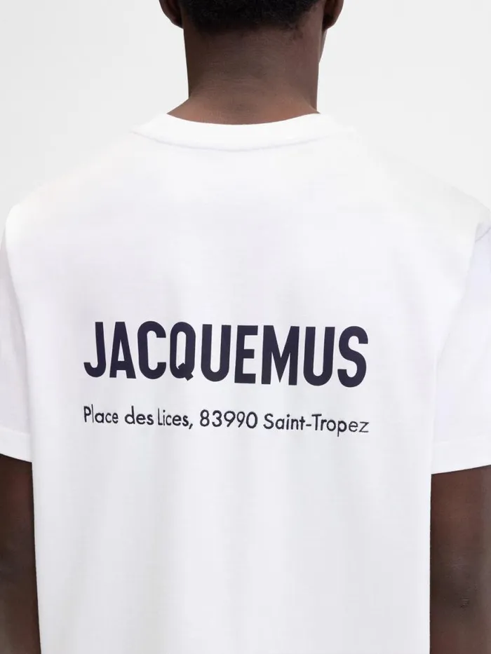 The Saint Tropez Place Des Lices Address Tshirt Saint Tropez Lices WomenMen JACQUEMUS Tshirts The Saint Tropez Place Des Lices Address Tshirt Saint Tropez Lices WomenMen JACQUEMUS Tshirts