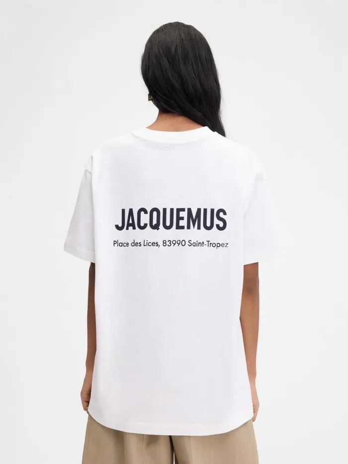 The Saint Tropez Place Des Lices Address Tshirt Saint Tropez Lices WomenMen JACQUEMUS Tshirts The Saint Tropez Place Des Lices Address Tshirt Saint Tropez Lices WomenMen JACQUEMUS Tshirts
