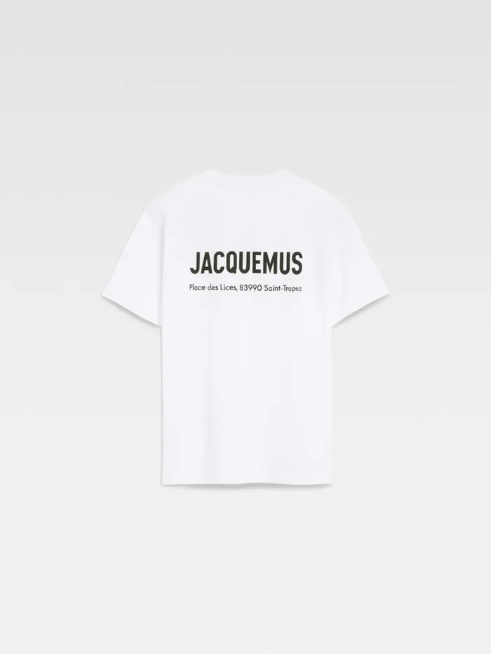 The Saint Tropez Place Des Lices Address Tshirt Saint Tropez Lices WomenMen JACQUEMUS Tshirts The Saint Tropez Place Des Lices Address Tshirt Saint Tropez Lices WomenMen JACQUEMUS Tshirts