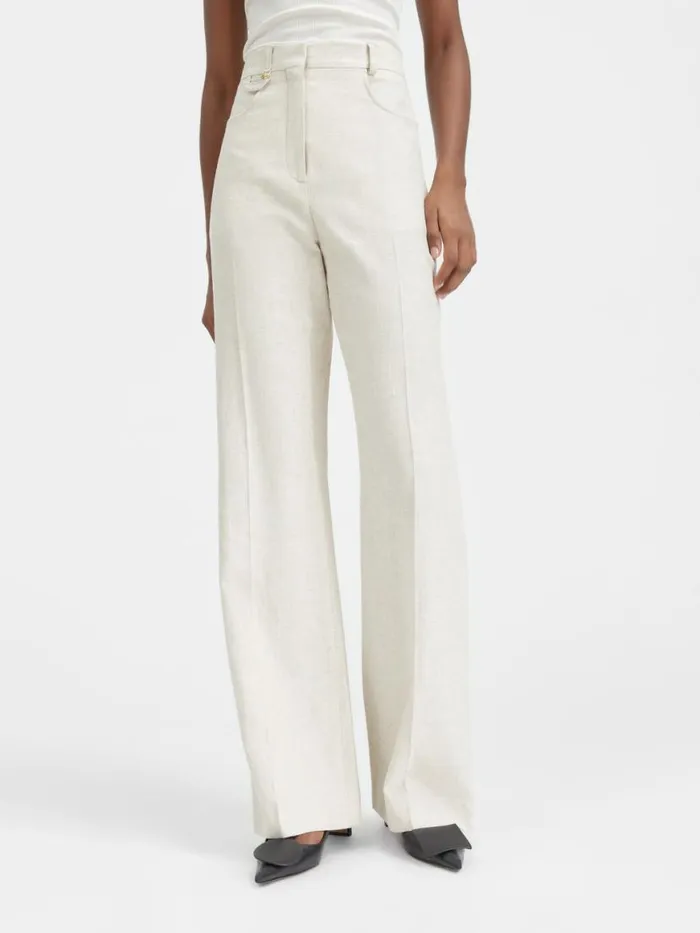 The Sauge Pants Light Beige Women JACQUEMUS Suits The Sauge Pants Light Beige Women JACQUEMUS Suits