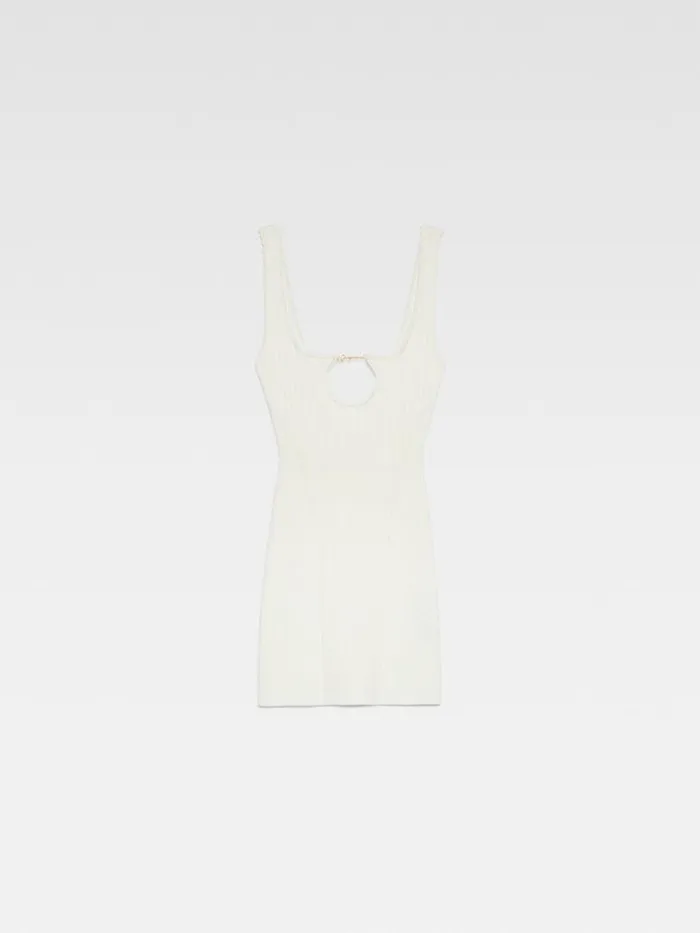 The Sierra Mini Dress Offwhite Women JACQUEMUS Dresses and Skirts The Sierra Mini Dress Offwhite Women JACQUEMUS Dresses and Skirts