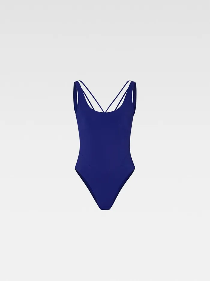 The Signature Swimsuit Blue Women JACQUEMUS Swimwear The Signature Swimsuit Blue Women JACQUEMUS Swimwear