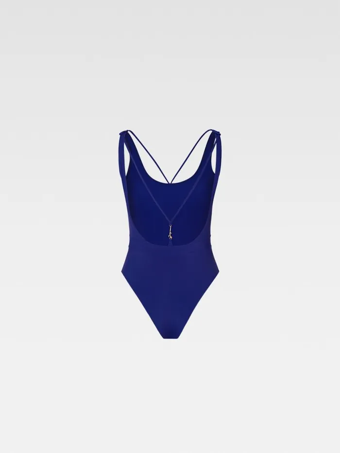 The Signature Swimsuit Blue Women JACQUEMUS Swimwear The Signature Swimsuit Blue Women JACQUEMUS Swimwear