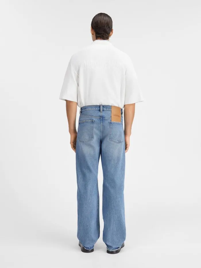 The Straight DeNmes Denim Pants Bluetabac Men JACQUEMUS Denim The Straight DeNmes Denim Pants Bluetabac Men JACQUEMUS Denim