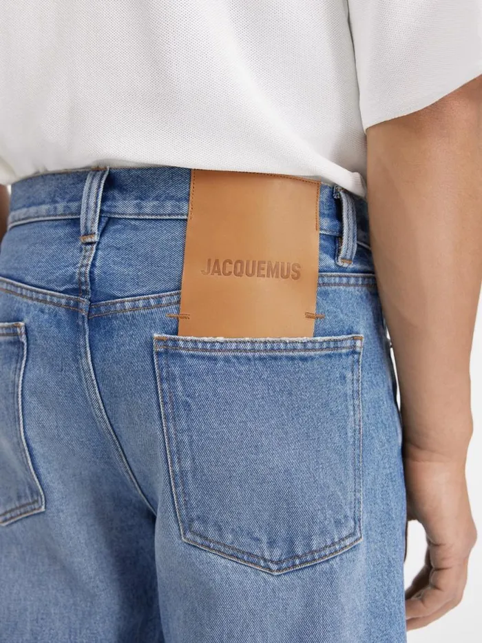 The Straight DeNmes Denim Pants Bluetabac Men JACQUEMUS Denim The Straight DeNmes Denim Pants Bluetabac Men JACQUEMUS Denim