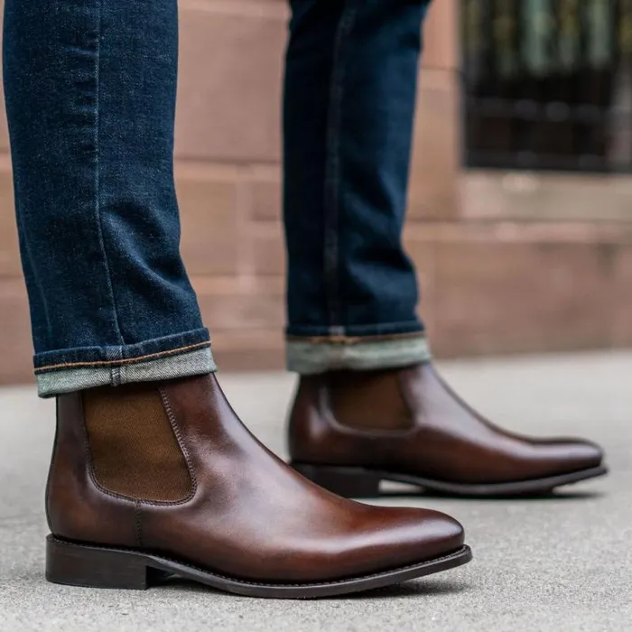 Thursday Boots Bold Leathers Cavalier Rich Mahogany 8211 Men Thursday Boots Bold Leathers Cavalier Rich Mahogany 8211 Men
