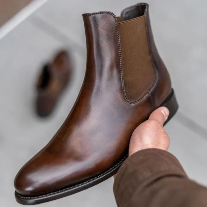 Thursday Boots Bold Leathers Cavalier Rich Mahogany 8211 Men Thursday Boots Bold Leathers Cavalier Rich Mahogany 8211 Men