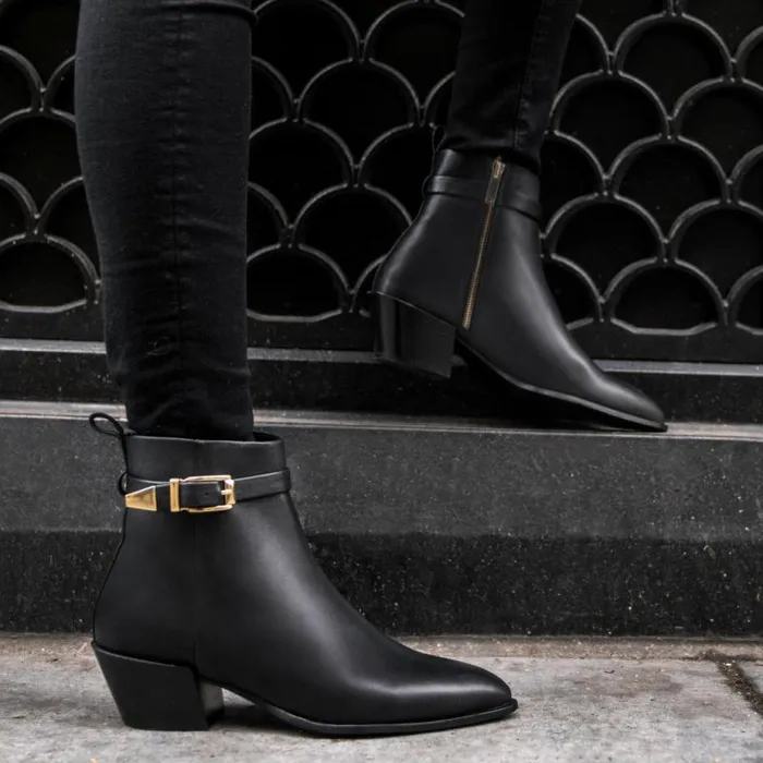 Thursday Boots Booties Charm Black 8211 Women Thursday Boots Booties Charm Black 8211 Women