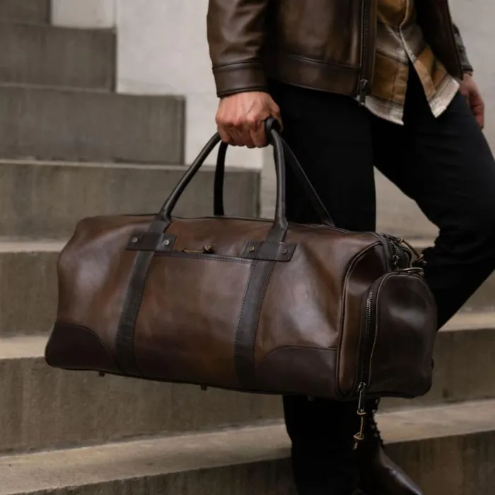 Thursday Boots Duffel and Travel Bags Weekender Bag Anejo 8211 Men Thursday Boots Duffel and Travel Bags Weekender Bag Anejo 8211 Men