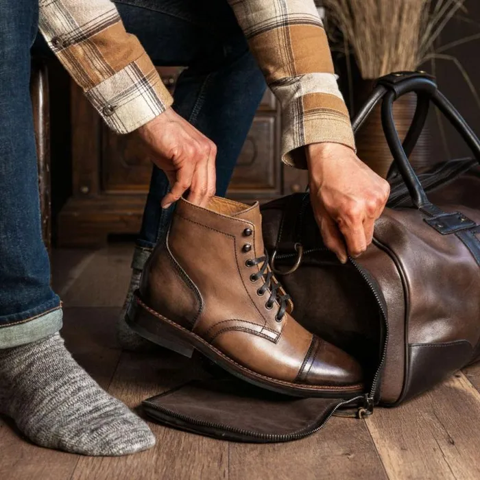 Thursday Boots Duffel and Travel Bags Weekender Bag Anejo 8211 Men Thursday Boots Duffel and Travel Bags Weekender Bag Anejo 8211 Men