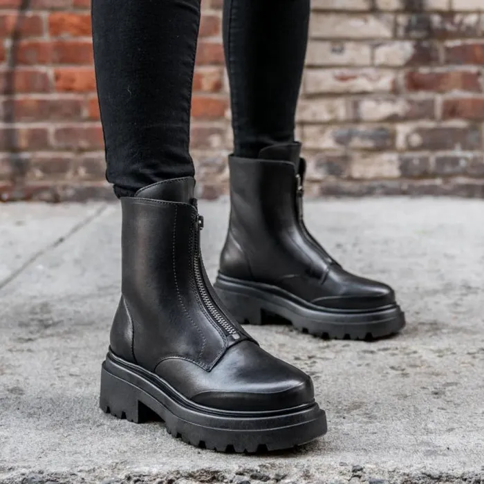 Thursday Boots High Heel Ryder Platform Black 8211 Women Thursday Boots High Heel Ryder Platform Black 8211 Women