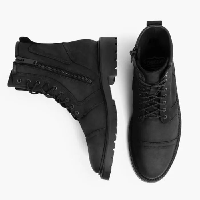 Thursday Boots LaceUp Casa Moto Black Matte 8211 Men Thursday Boots LaceUp Casa Moto Black Matte 8211 Men