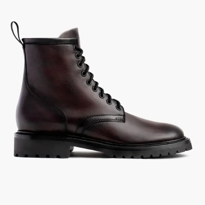 Thursday Boots LaceUp Stomper Black Cherry 8211 Men Thursday Boots LaceUp Stomper Black Cherry 8211 Men