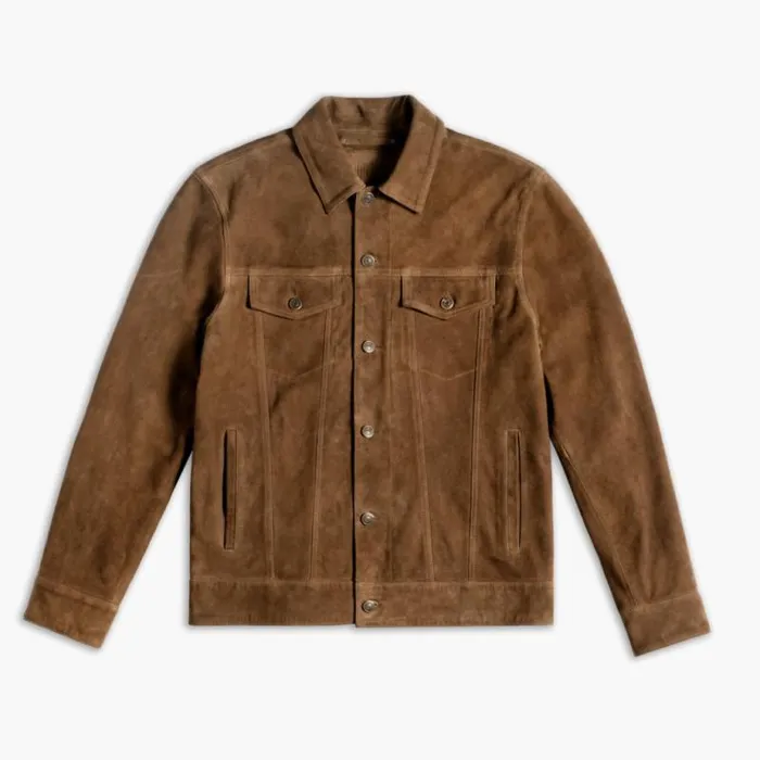 Thursday Boots Leather Suede Trucker Jacket Dusty 8211 Men Thursday Boots Leather Suede Trucker Jacket Dusty 8211 Men