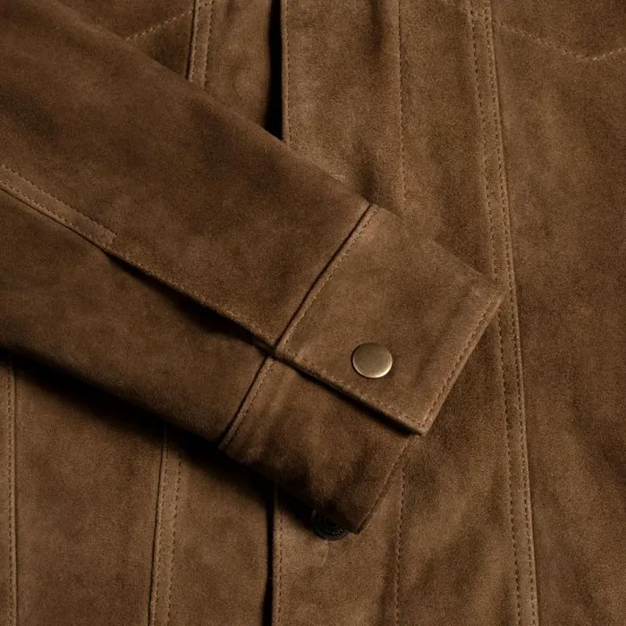 Thursday Boots Leather Suede Trucker Jacket Dusty 8211 Men Thursday Boots Leather Suede Trucker Jacket Dusty 8211 Men