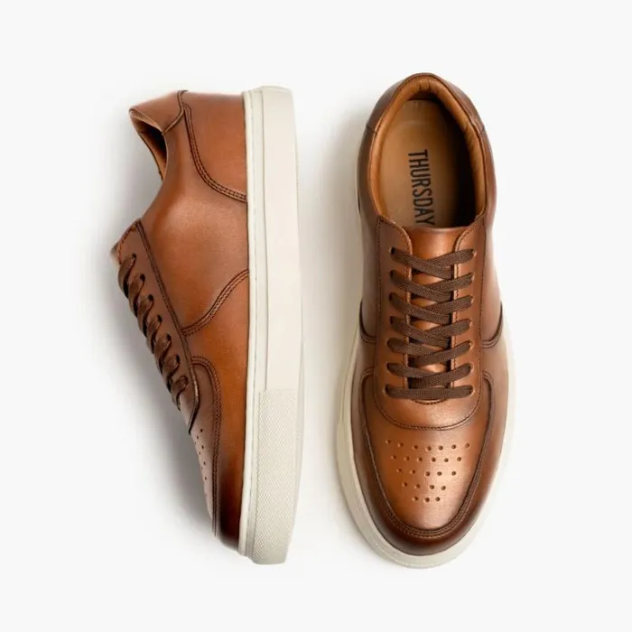 Thursday Boots Low Top Court Toffee X OffWhite 8211 Men Thursday Boots Low Top Court Toffee X OffWhite 8211 Men