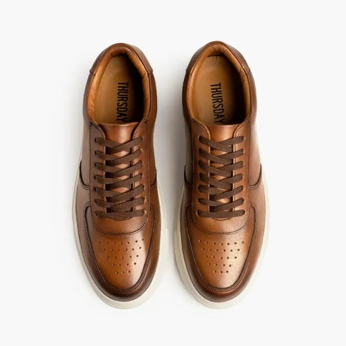 Thursday Boots Low Top Court Toffee X OffWhite 8211 Men Thursday Boots Low Top Court Toffee X OffWhite 8211 Men