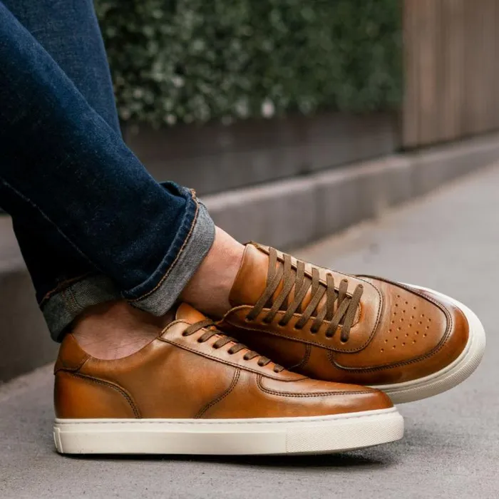 Thursday Boots Low Top Court Toffee X OffWhite 8211 Men Thursday Boots Low Top Court Toffee X OffWhite 8211 Men