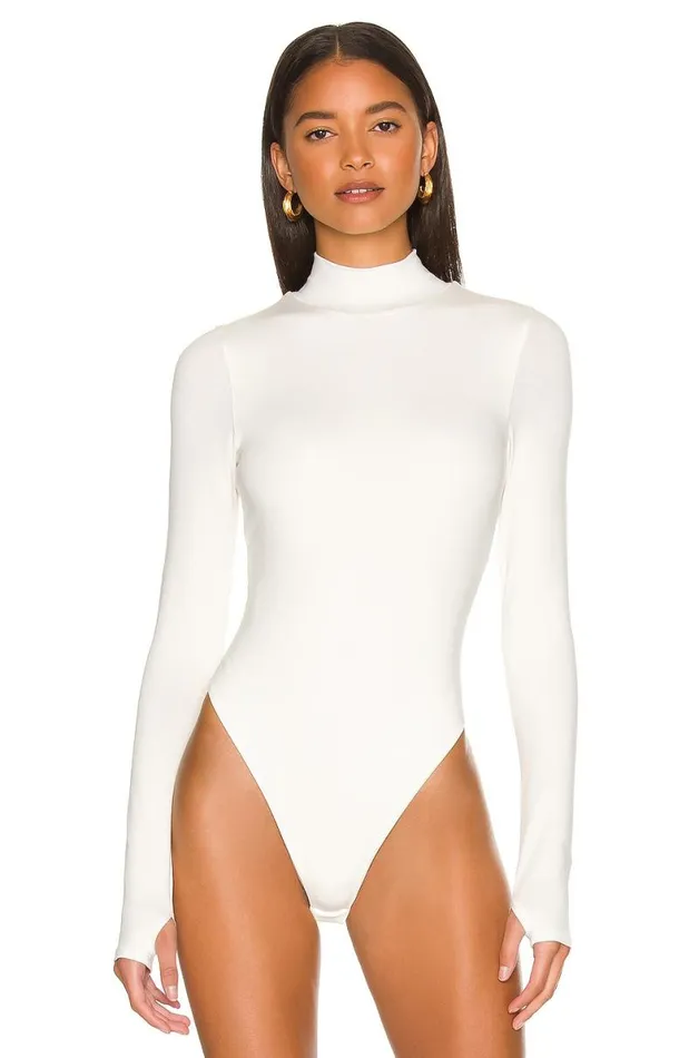 Tienna Bodysuit White Women Lovers and Friends Tops