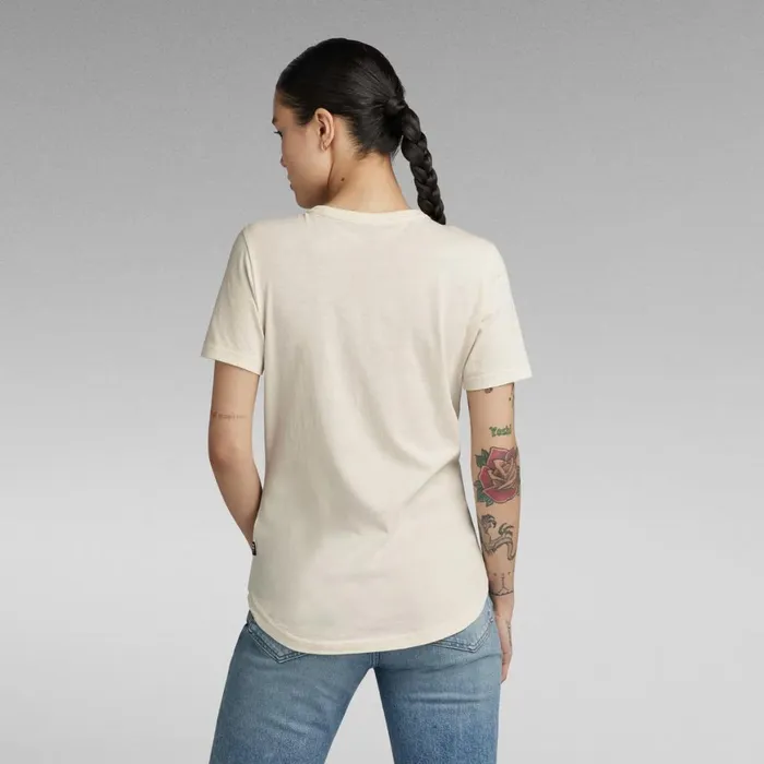 Tops and Tshirts Women GStar RAW Autograph Slim Top Eggnog