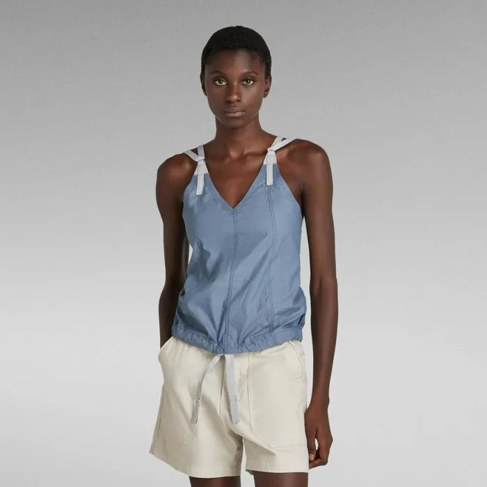 Tops and Tshirts Women GStar RAW Chute Top Light Cloud