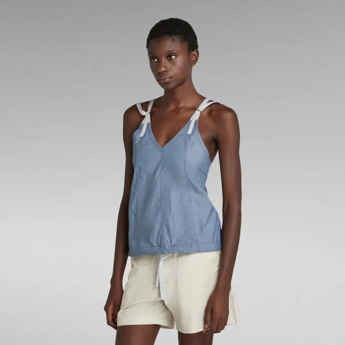 Tops and Tshirts Women GStar RAW Chute Top Light Cloud