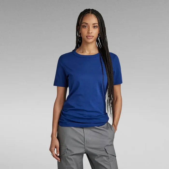 Tops and Tshirts Women GStar RAW Core Slim Top Ballpen Blue