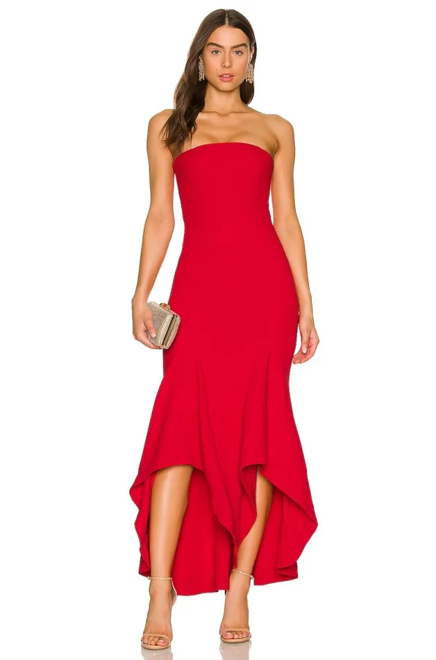 Urgonia Gown Berry Red Women Lovers and Friends Dresses