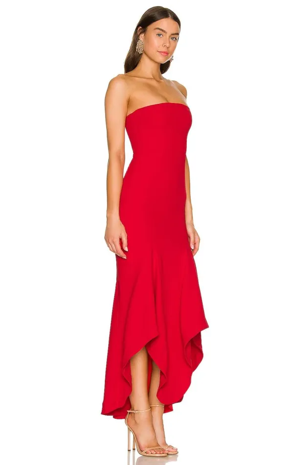 Urgonia Gown Berry Red Women Lovers and Friends Dresses