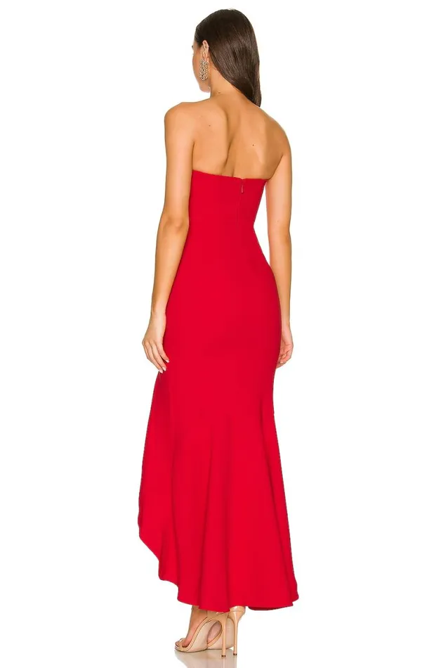 Urgonia Gown Berry Red Women Lovers and Friends Dresses