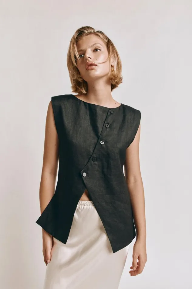 Vests Women VRG GRL Aria Vest Black