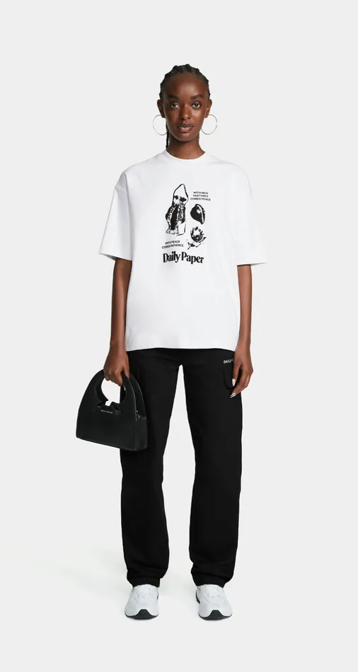 White Ruhinda TShirt Women Daily Paper TShirts