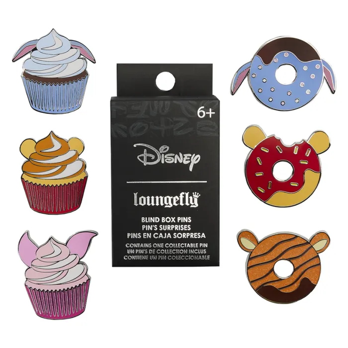 Winnie The Pooh Sweets Mystery Box Pin Unisex Loungefly Enamel Pins