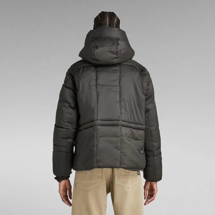 Winter Coats Women GStar RAW G 8211 Whistler Short Padded Jacket Dark Black