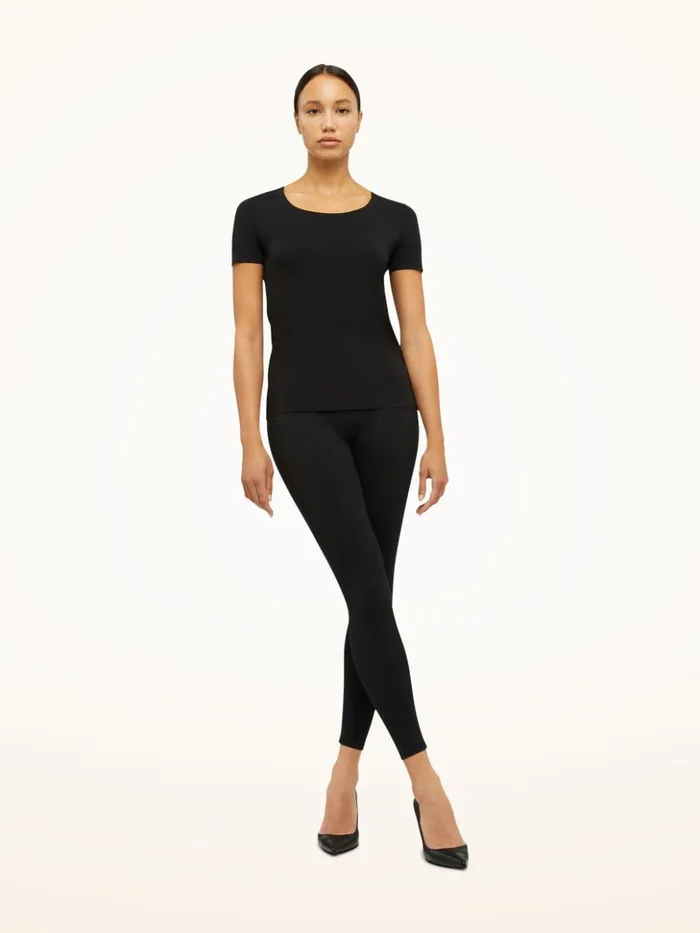 Wolford Aurora Pure Shirt Black Women Tops and Tshirts